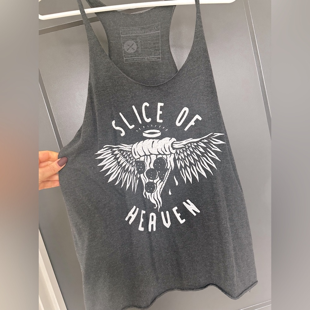 PYKNIC brand “slice of heaven” racerback tank